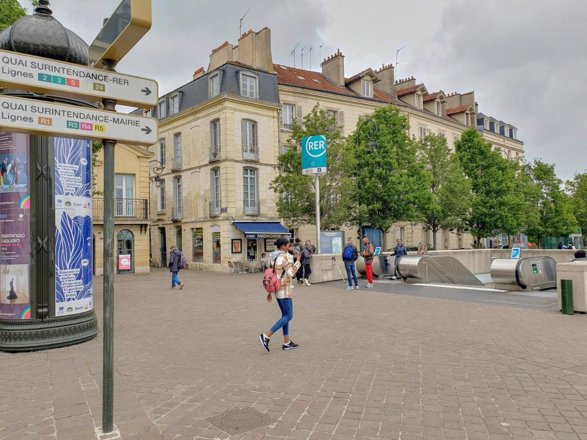 Exigehome-Grand Studio En Centre Ville - 300 M Du Rer A サン＝ジェルマン＝アン＝レー エクステリア 写真